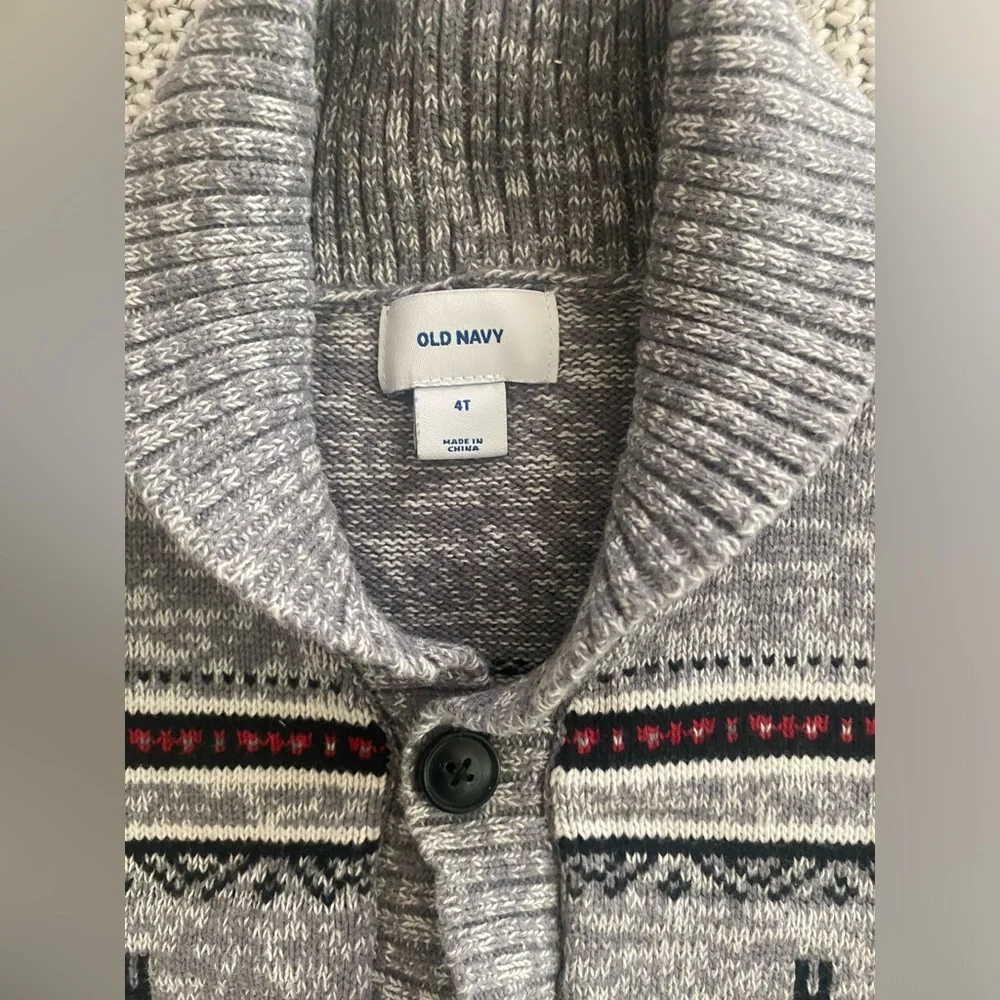 Boys knitted cardigan